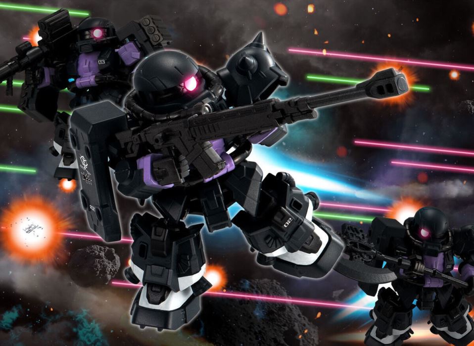 MOBILITY JOINT GUNDAM Black Tri-Star High Mobility Type Zaku II
