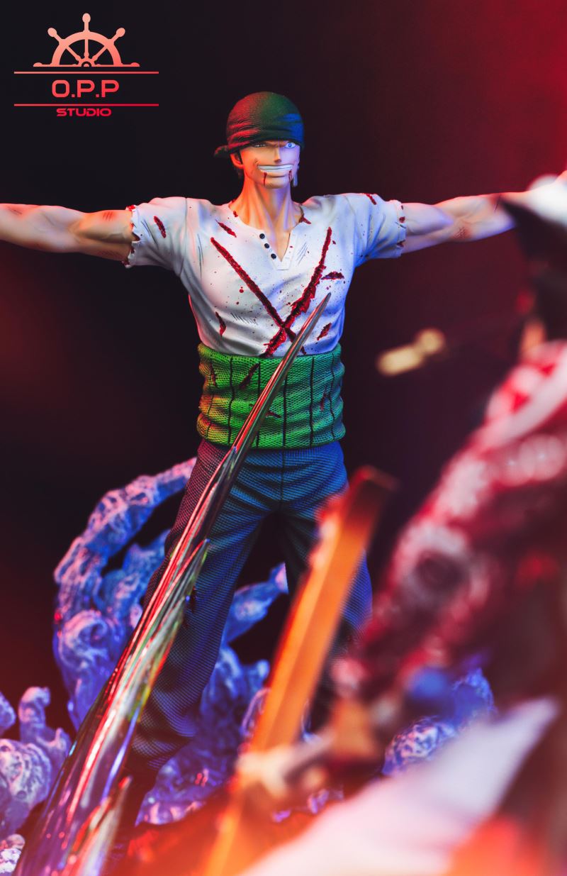 Dracule Mihawk & Zoro - One Piece