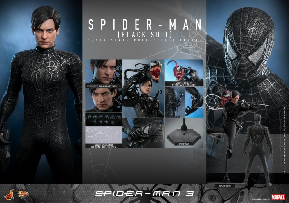 SPIDER-MAN3 - Spider-Man Black Edition 1/6