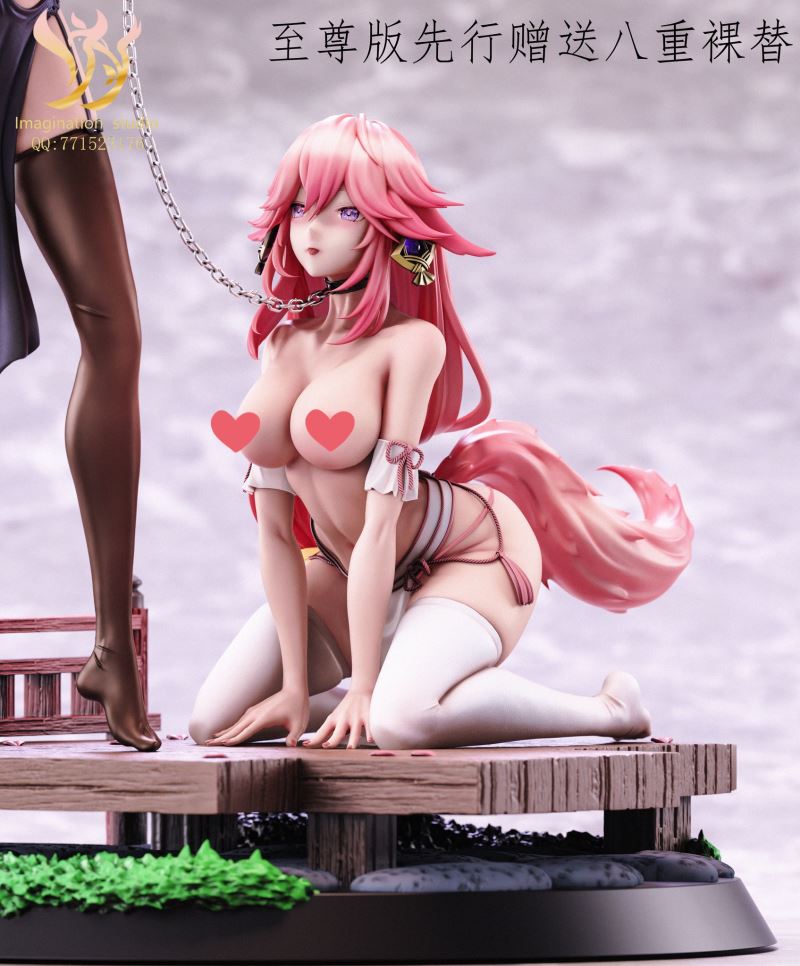 Raiden Shogun & Yae Miko - Genshin Impact