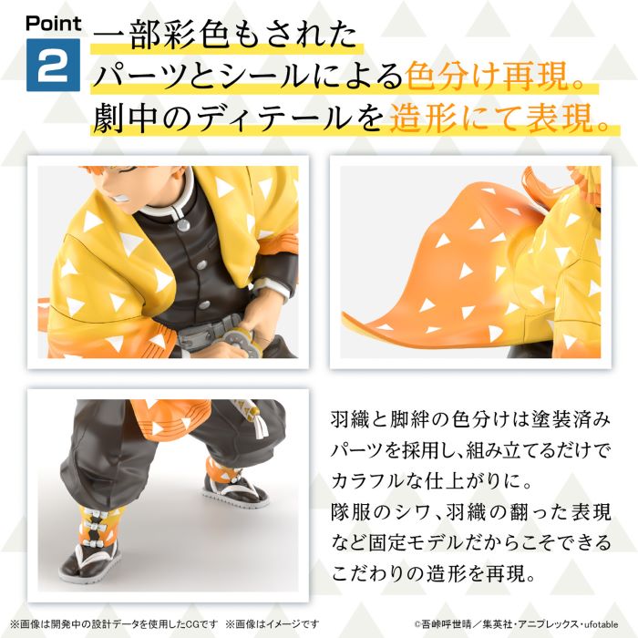 Demon Slayer Model Zenitsu Agatsuma
