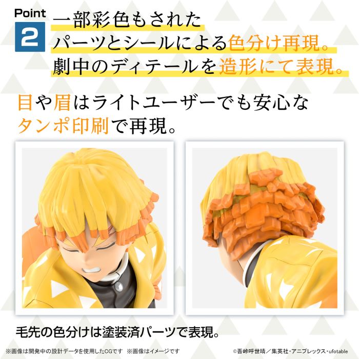 Demon Slayer Model Zenitsu Agatsuma