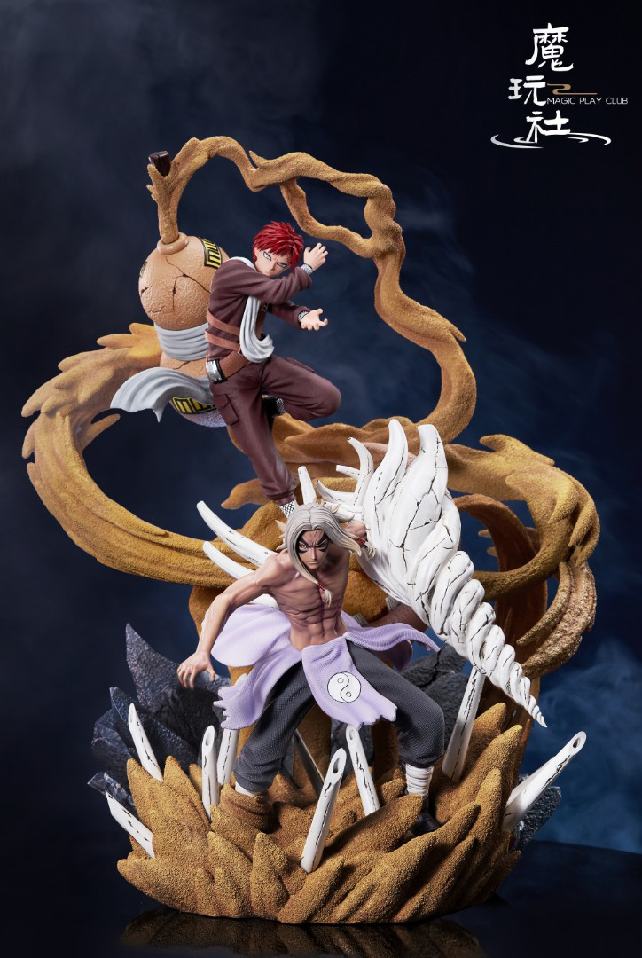 Gaara vs Kimimaro - Naruto