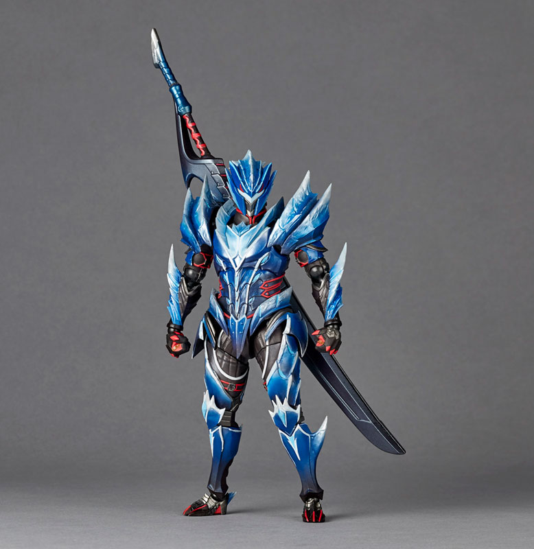 Revoltech Amazing Yamaguchi Monster Hunter Rise: Sunbreak Lunagaron Set
