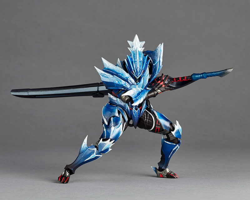 Revoltech Amazing Yamaguchi Monster Hunter Rise: Sunbreak Lunagaron Set