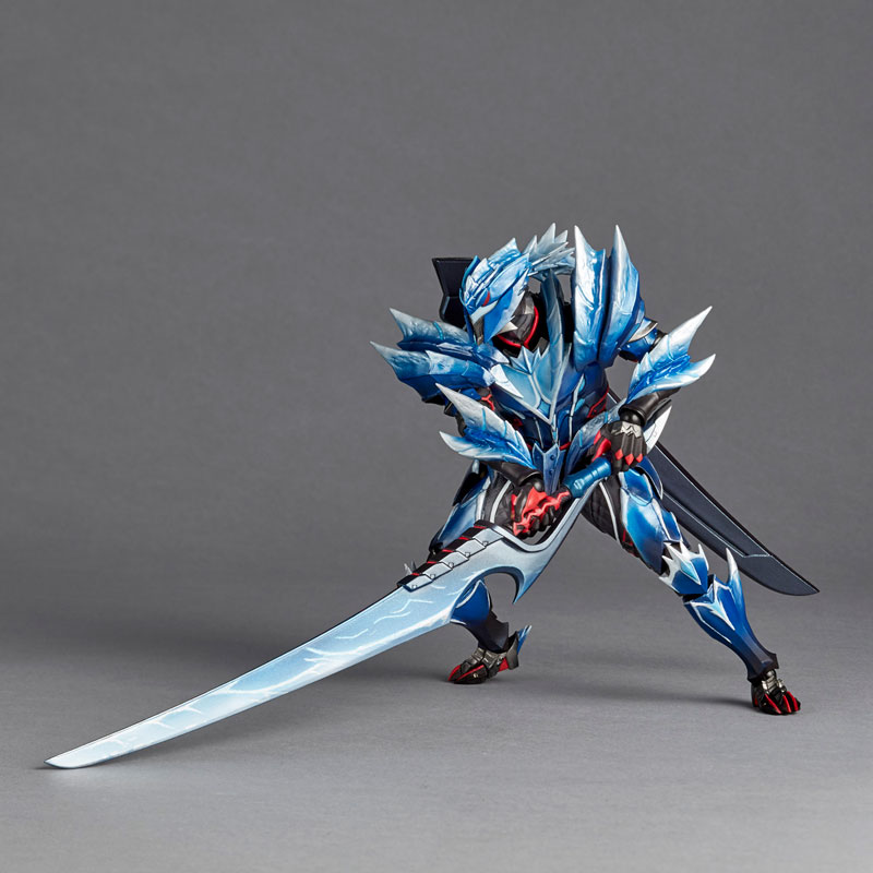 Revoltech Amazing Yamaguchi Monster Hunter Rise: Sunbreak Lunagaron Set