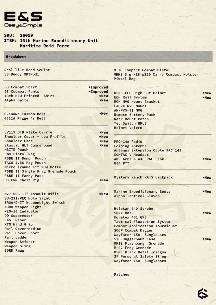 26059 13th Marine Expeditionary Unit Maritime Raid Force