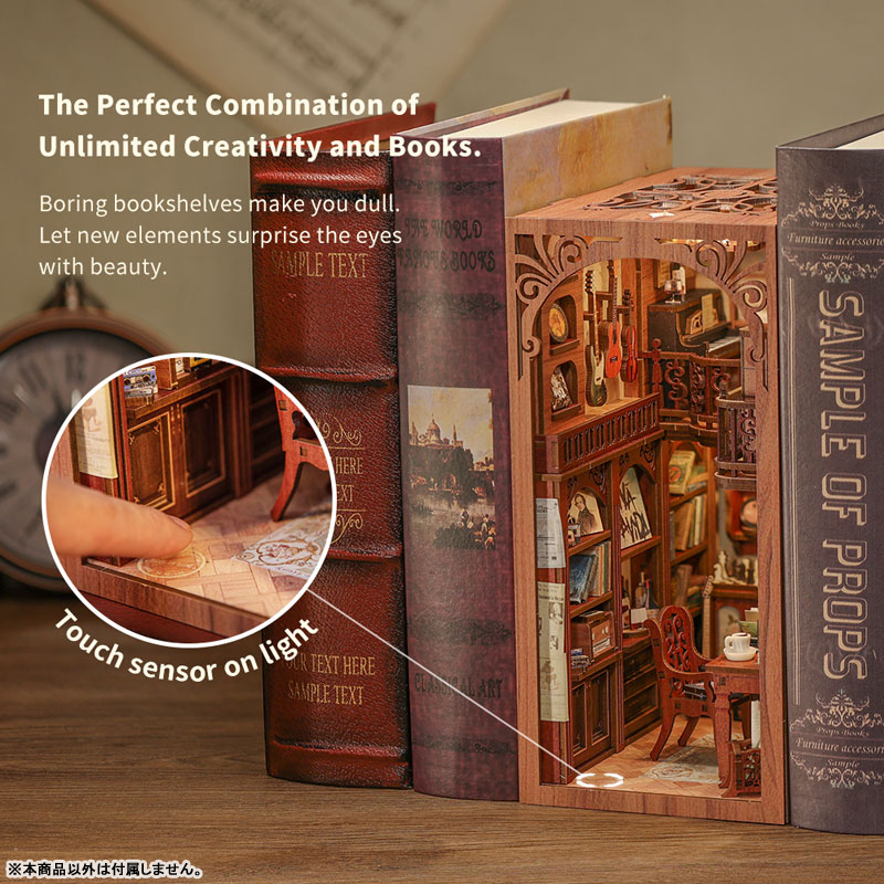 Miniature Doll House The Secret Rhythm Wooden Handmade Kit