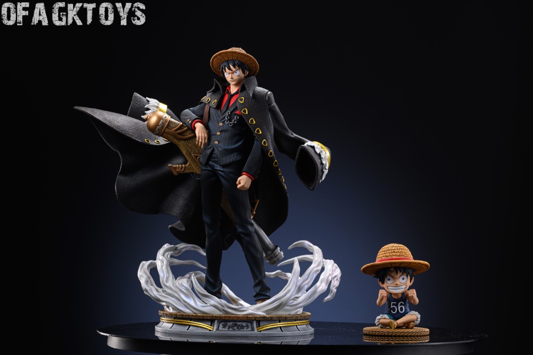 Endless Flower One Piece Strong World STRONG WORLD (Part 1) Black Clothes Luffy