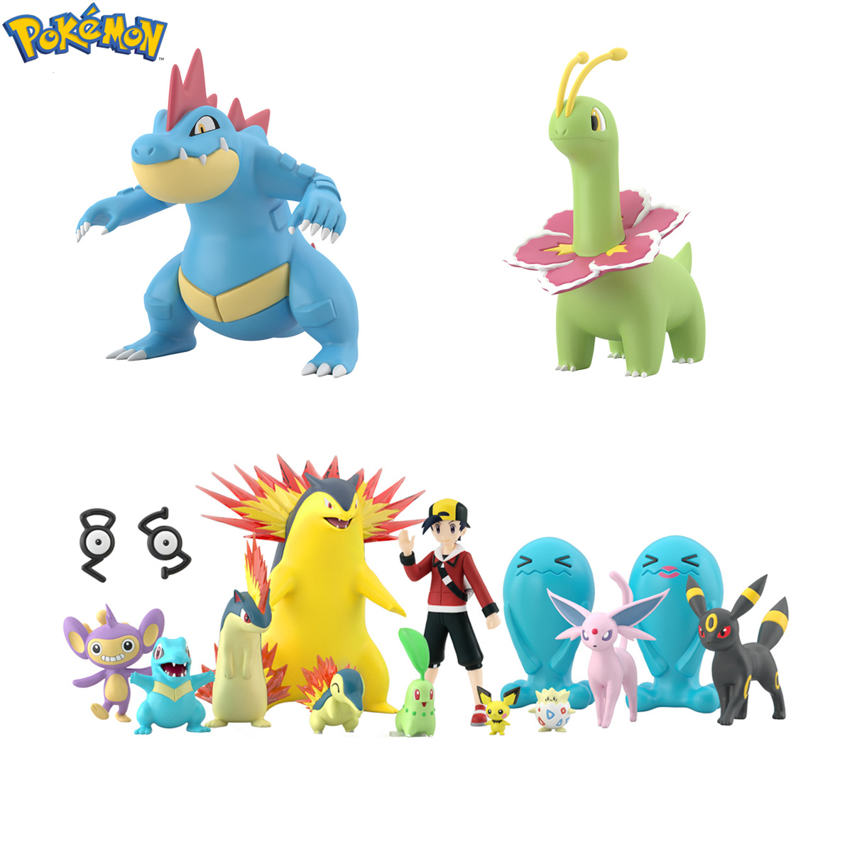 Pokemon Scale World Johto Region Set 