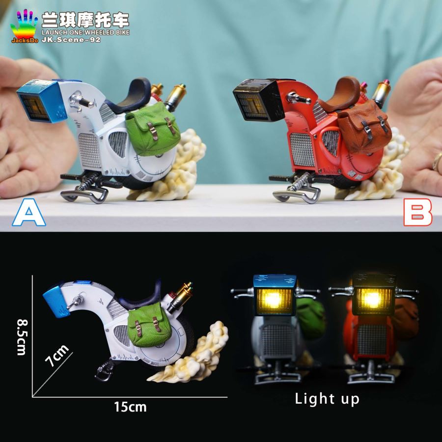 One-Wheeled Bike - Dragon Ball