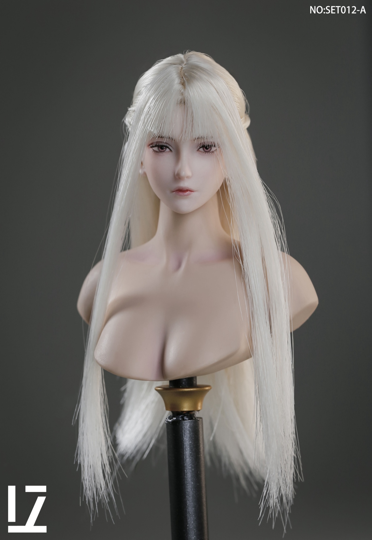 Female Head Sculpture SET012 Zero 1/6