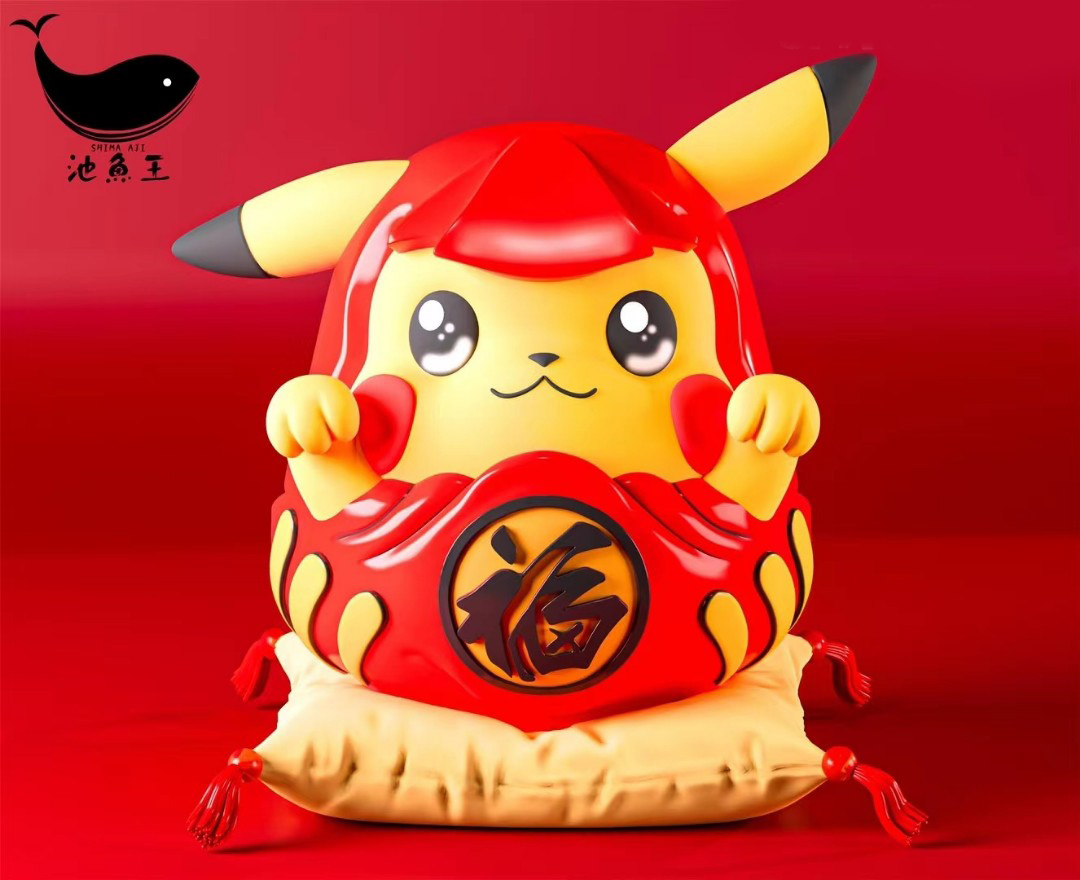 Daruma Pikachu Goodluck