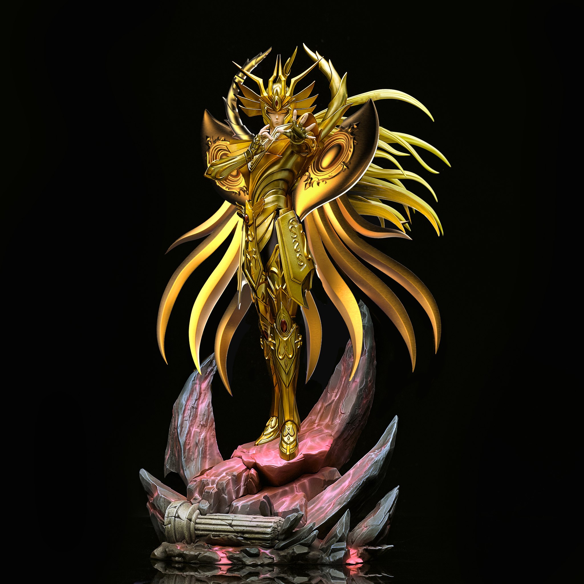 Golden Soul Holy Cloth Virgo Shaka - Saint Seiya