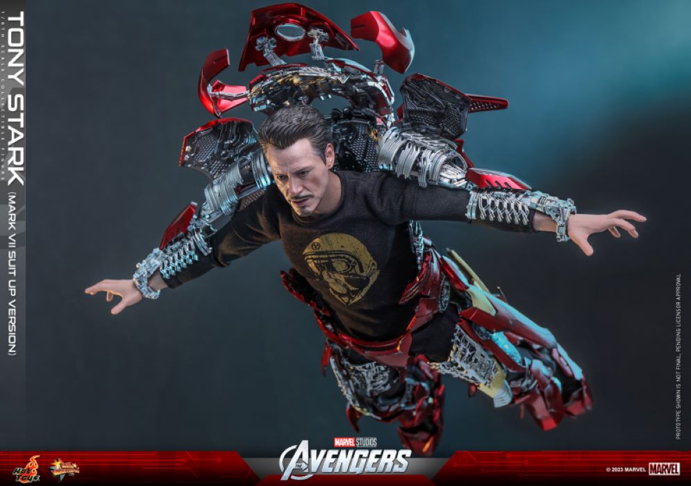 Tony Stark (Mark VII Suit up Version) - The Avengers 1/6