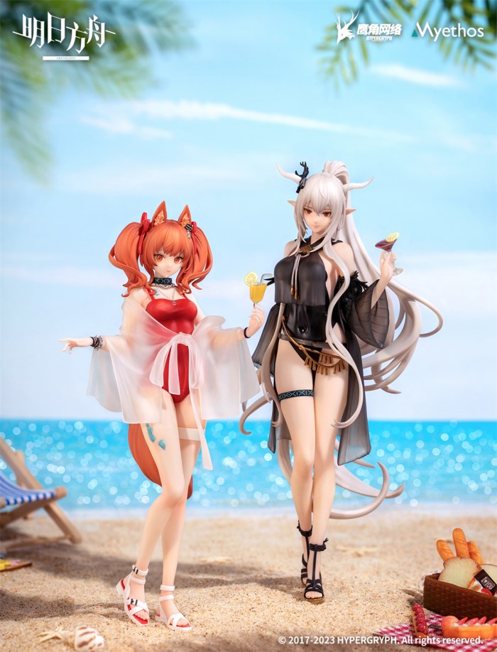 Arknights - Shining & Angelina -Summer Ver.- 1/10 Gift+