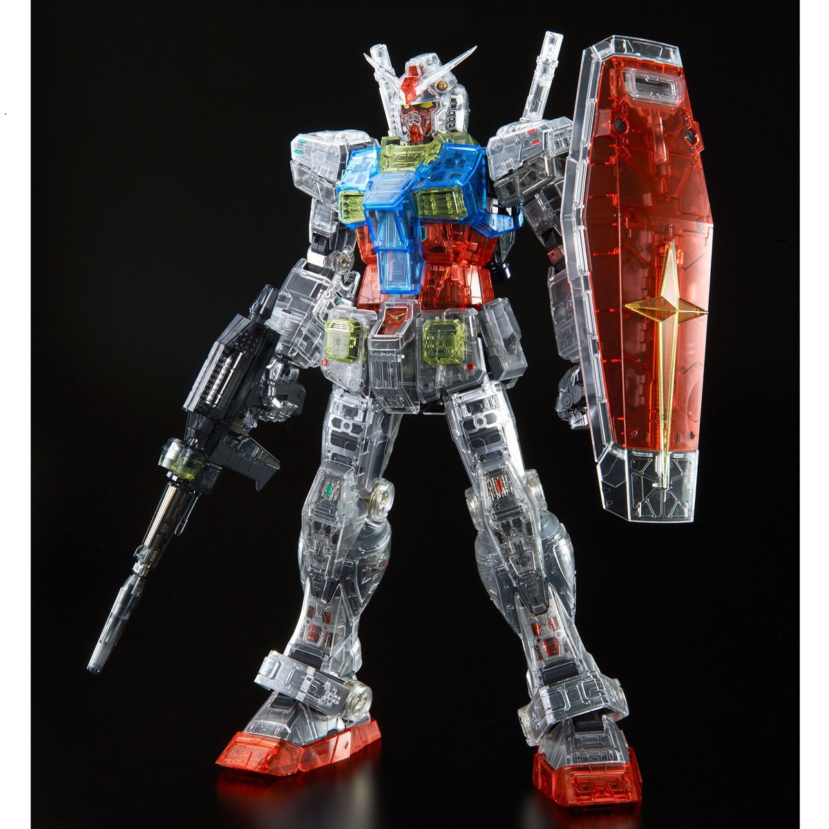 PG UNLEASHED 1/60 CLEAR COLOR BODY FOR RX-78-2 GUNDAM