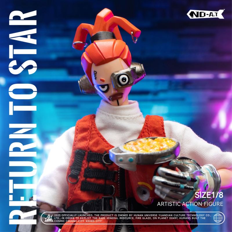 Return to the Stars Squad Series - Super Hacker Dark Dragon 1/8