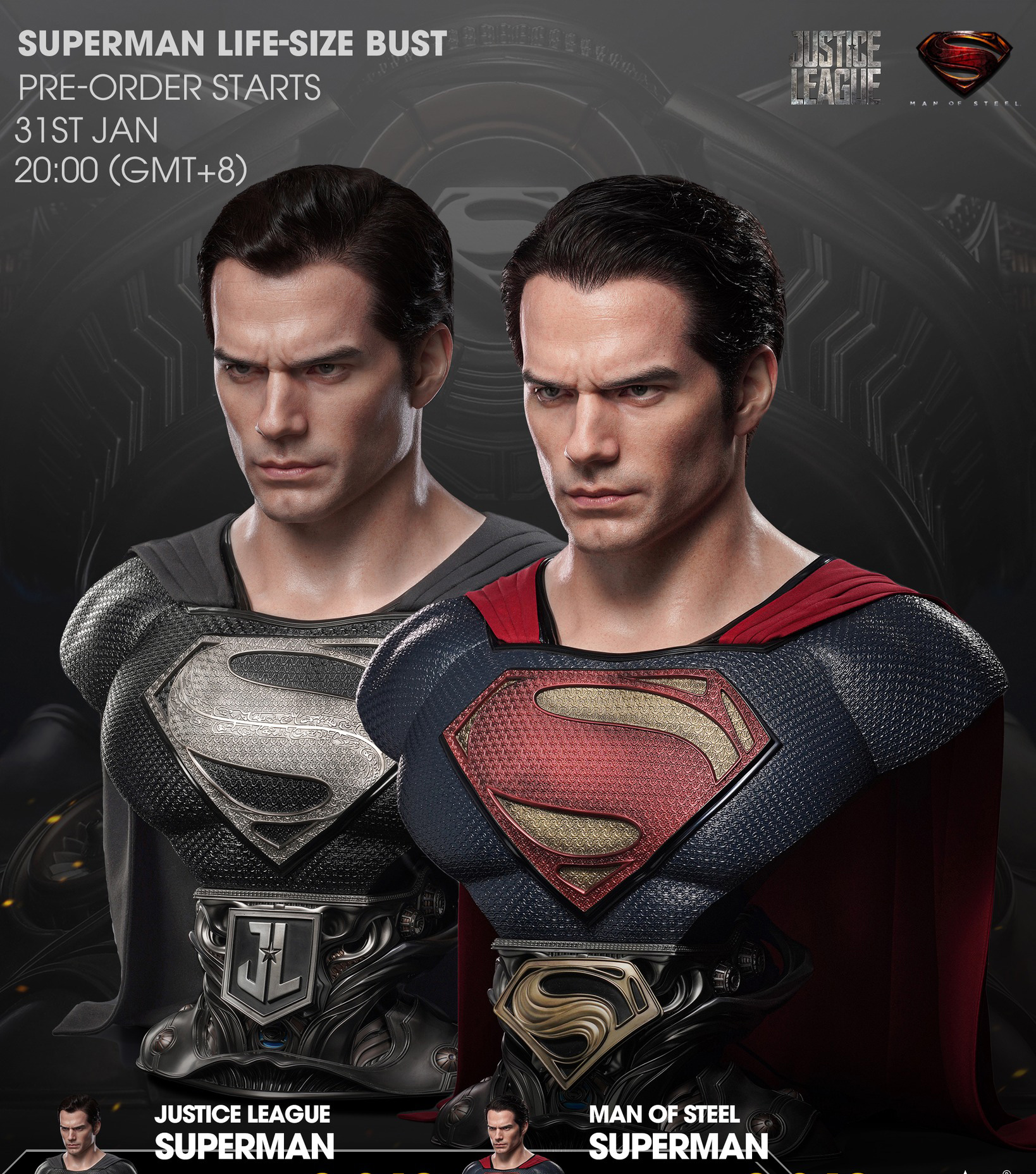 Superman Life-Size Bust 1/1