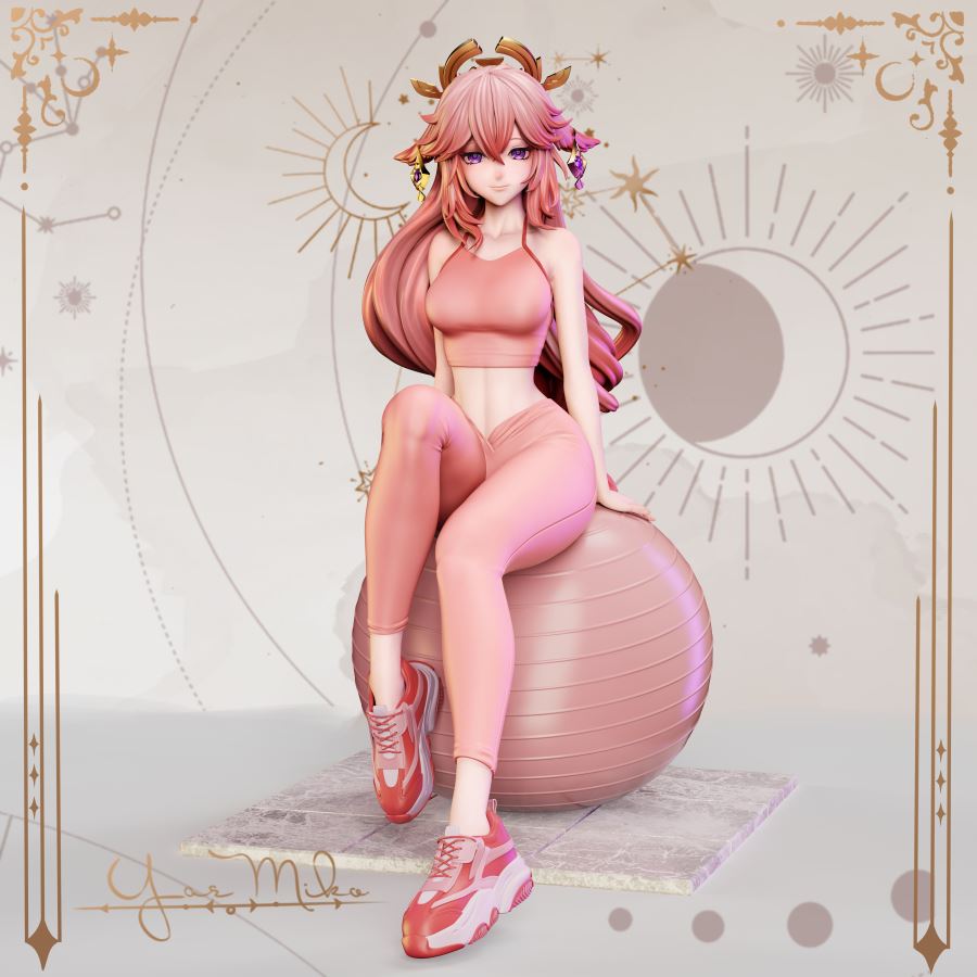 Yoga Yae Miko - Genshin Impact