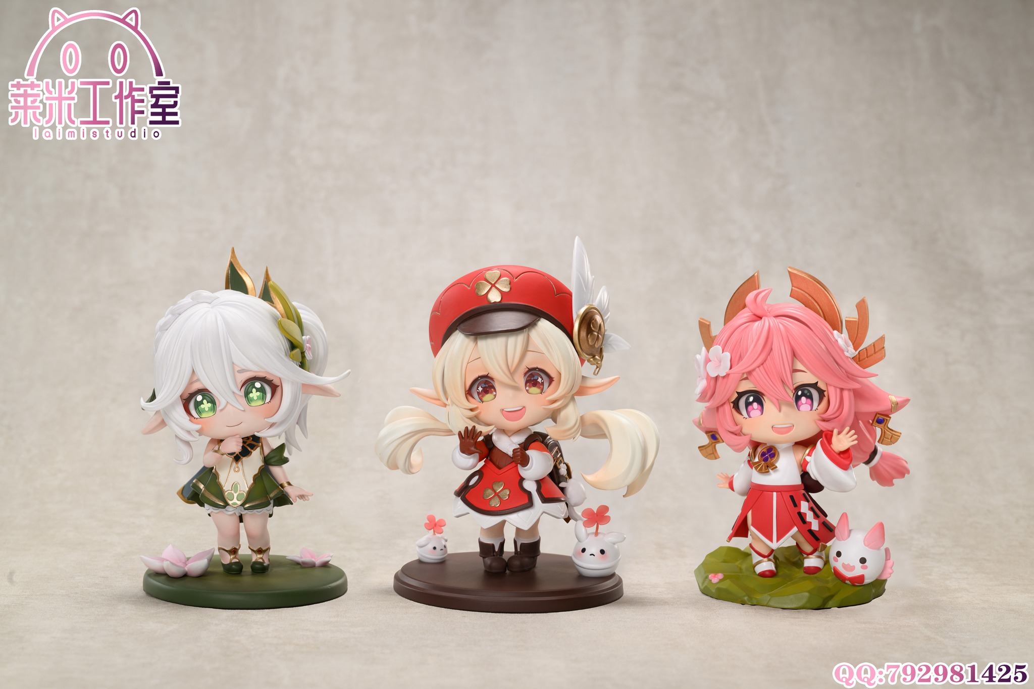 Mini Dango Genshin girls [Yae / Klee / Nahida] - Genshin Impact