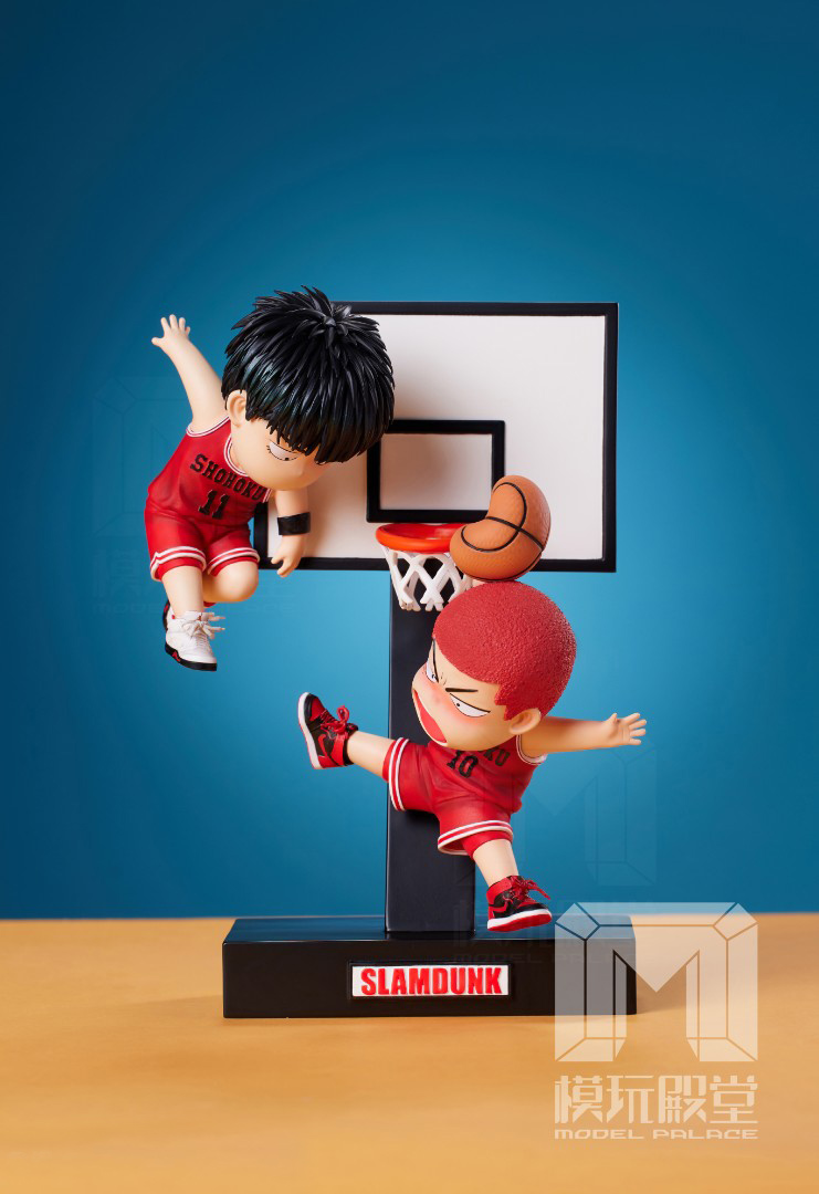 Slam Dunk Q version scene (first episode) Sakuragi Hanamichi & Rukawa Kaede