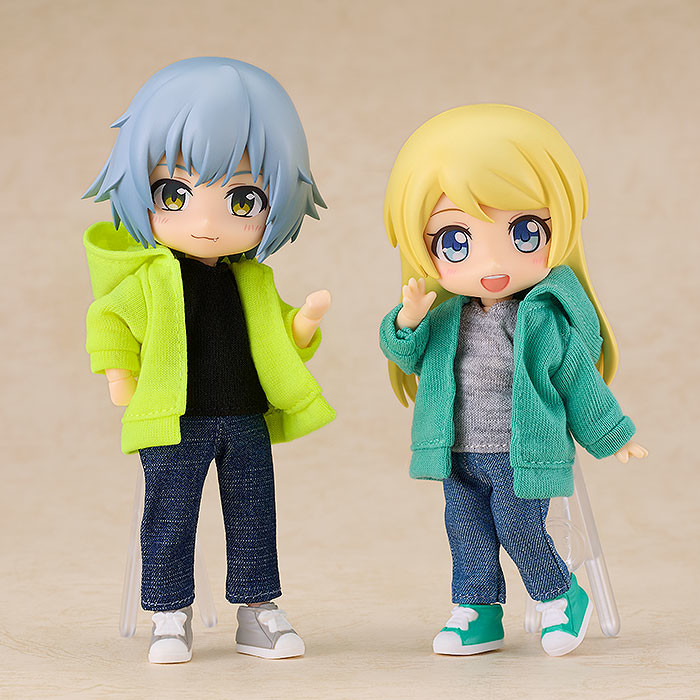 Nendoroid Doll Outfit Hoodie (Black/White/Gray/Yellow/Mint)