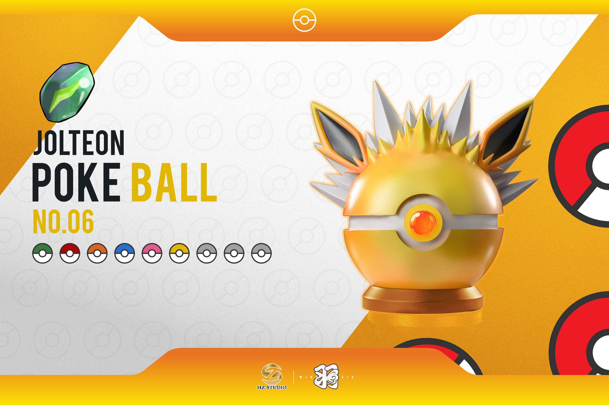 Jolteon Poke Ball - Pokemon
