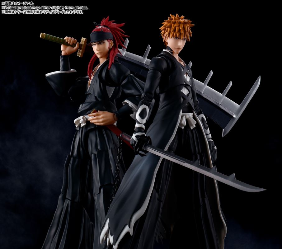 Bleach: S.H.Figuarts Ichigo Kurosaki -Bankai: Tensa Zangetsu- & Renji Abarai