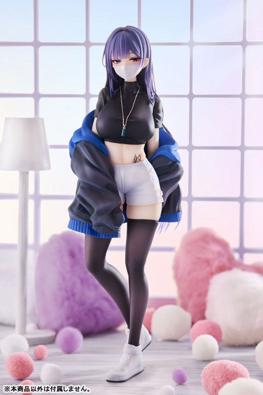 Masked Girl - Yuna illustration by Biya 1/7