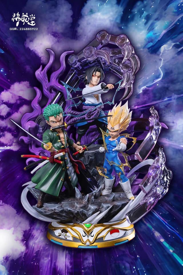 Zoro & Sasuke & Vegeta 