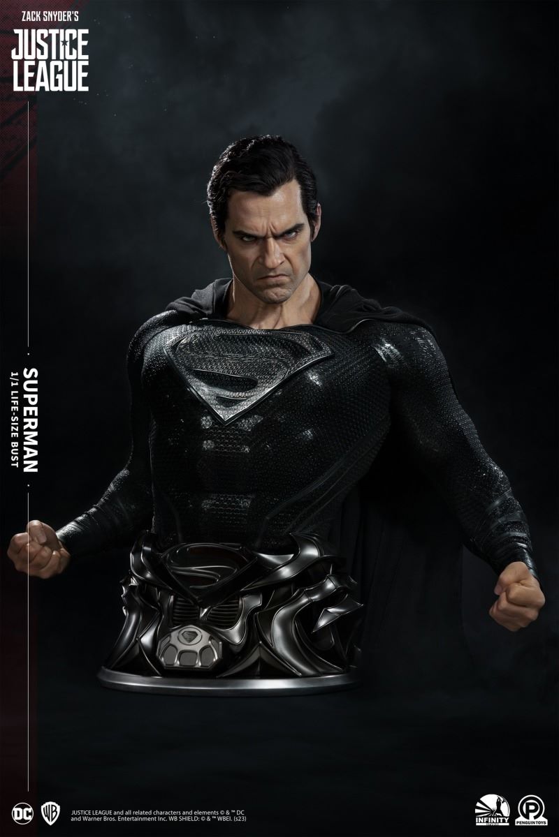 Zack Snyder's Justice League Superman 1/1 Scale Bust