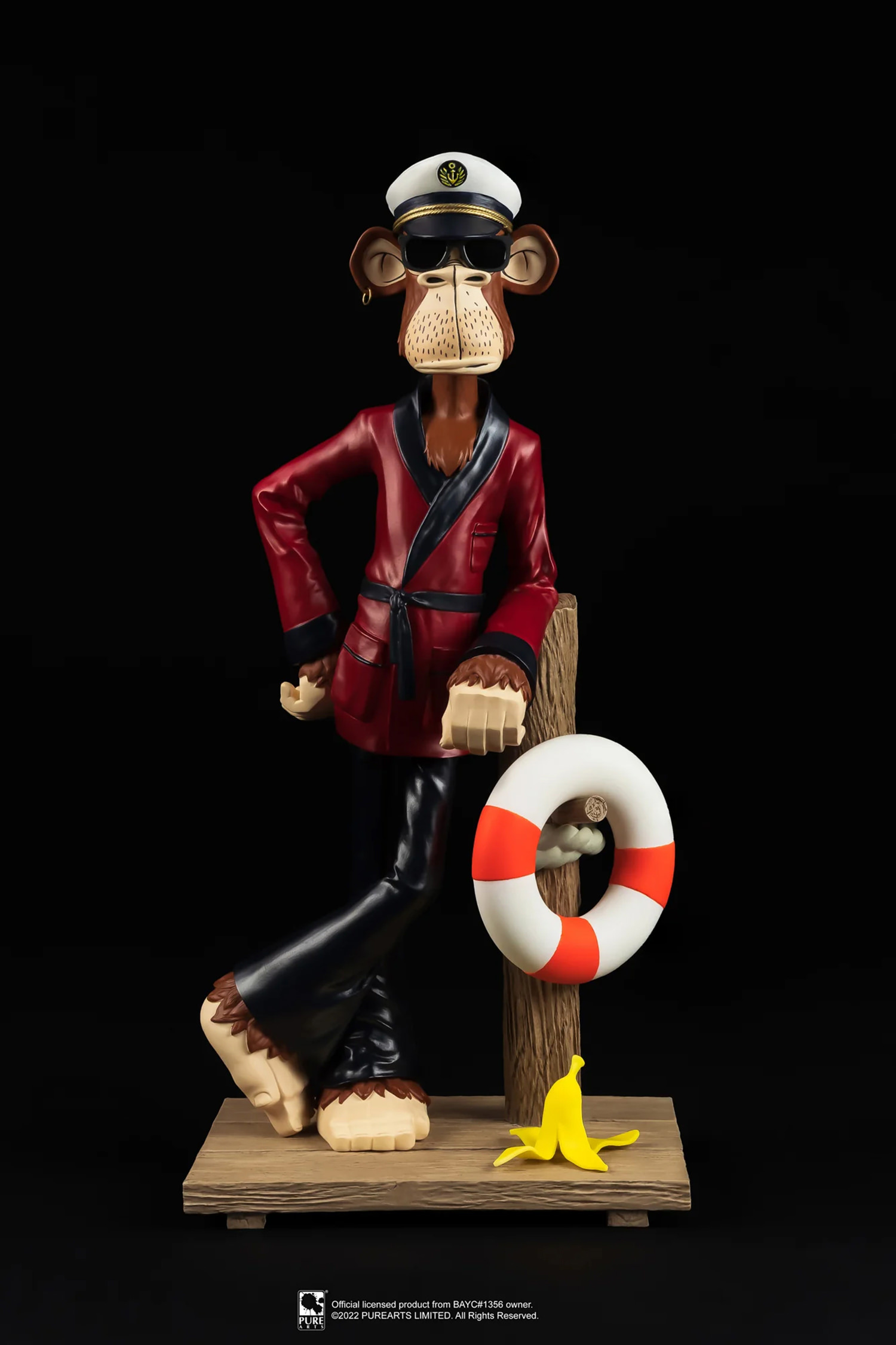 BORED CAPTAIN APE