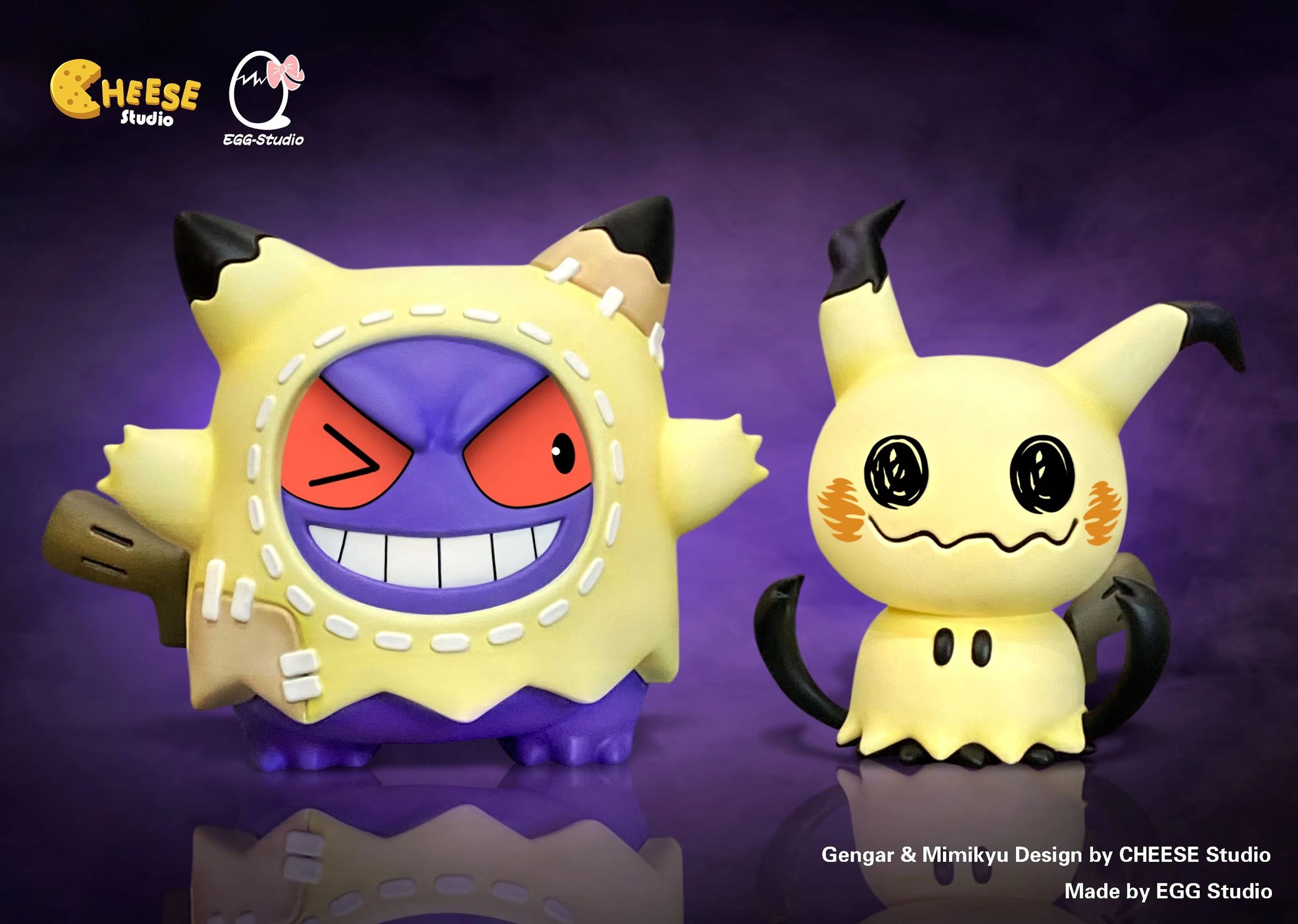 Gengar & Mimikyu - Pokemon
