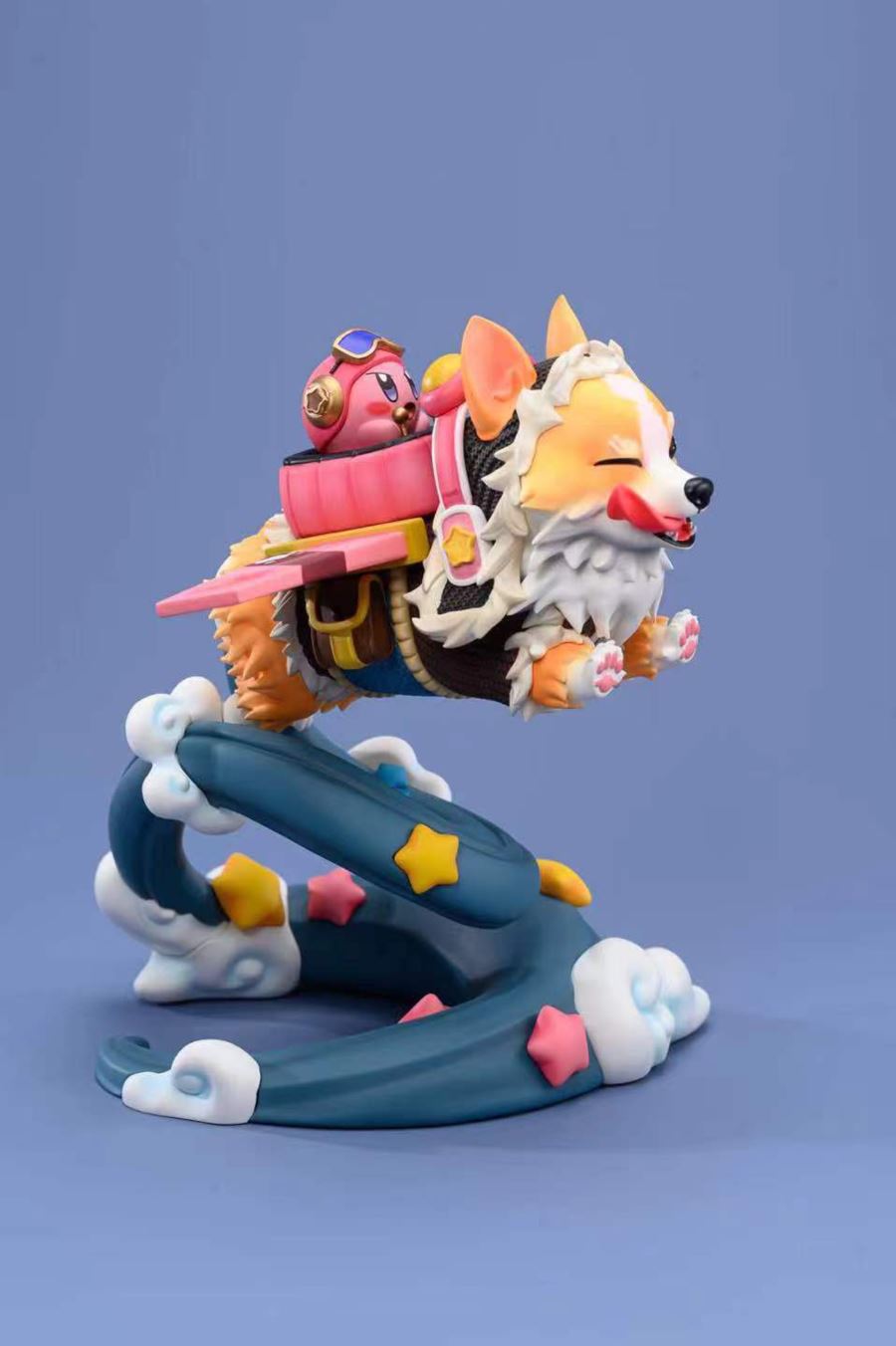 Kirby & Corgi Airplane
