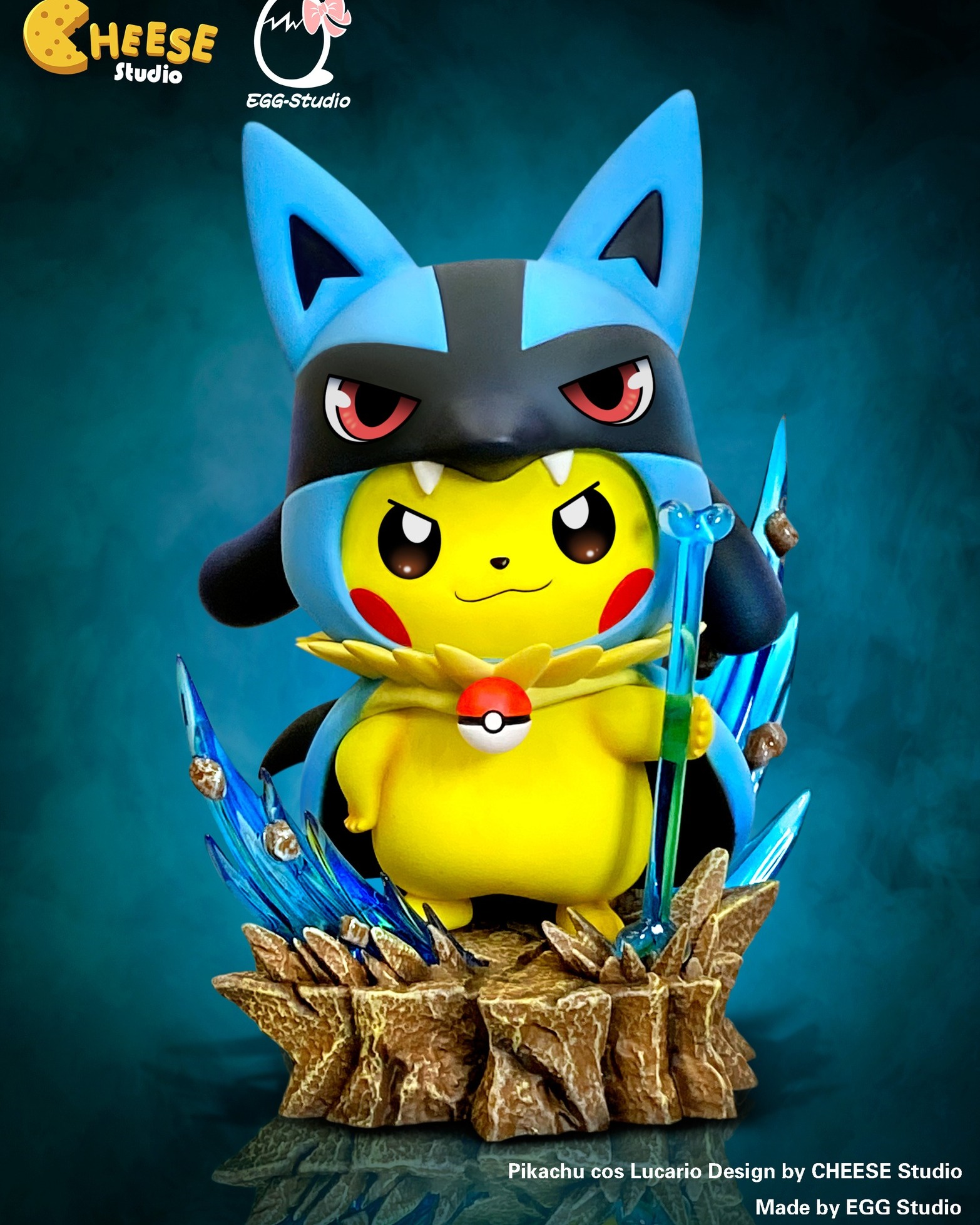 Pikachu cos Lucario - Pokemon