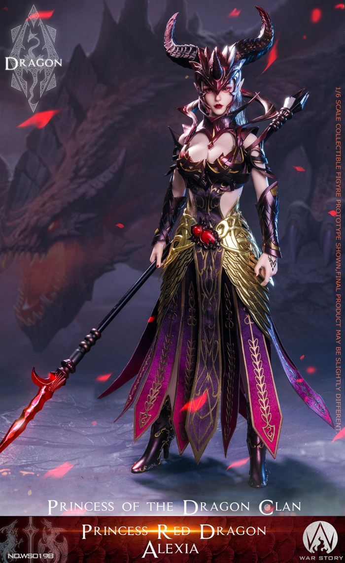 Dragon Princess - Silver Dragon Anastasia/Red Dragon Alexia