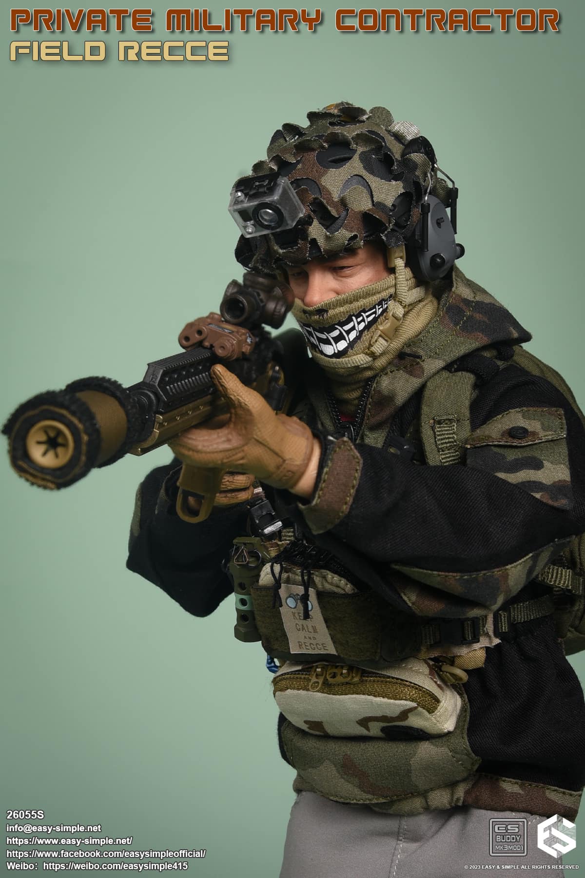 Private Military Contractor Field Recce 1/6