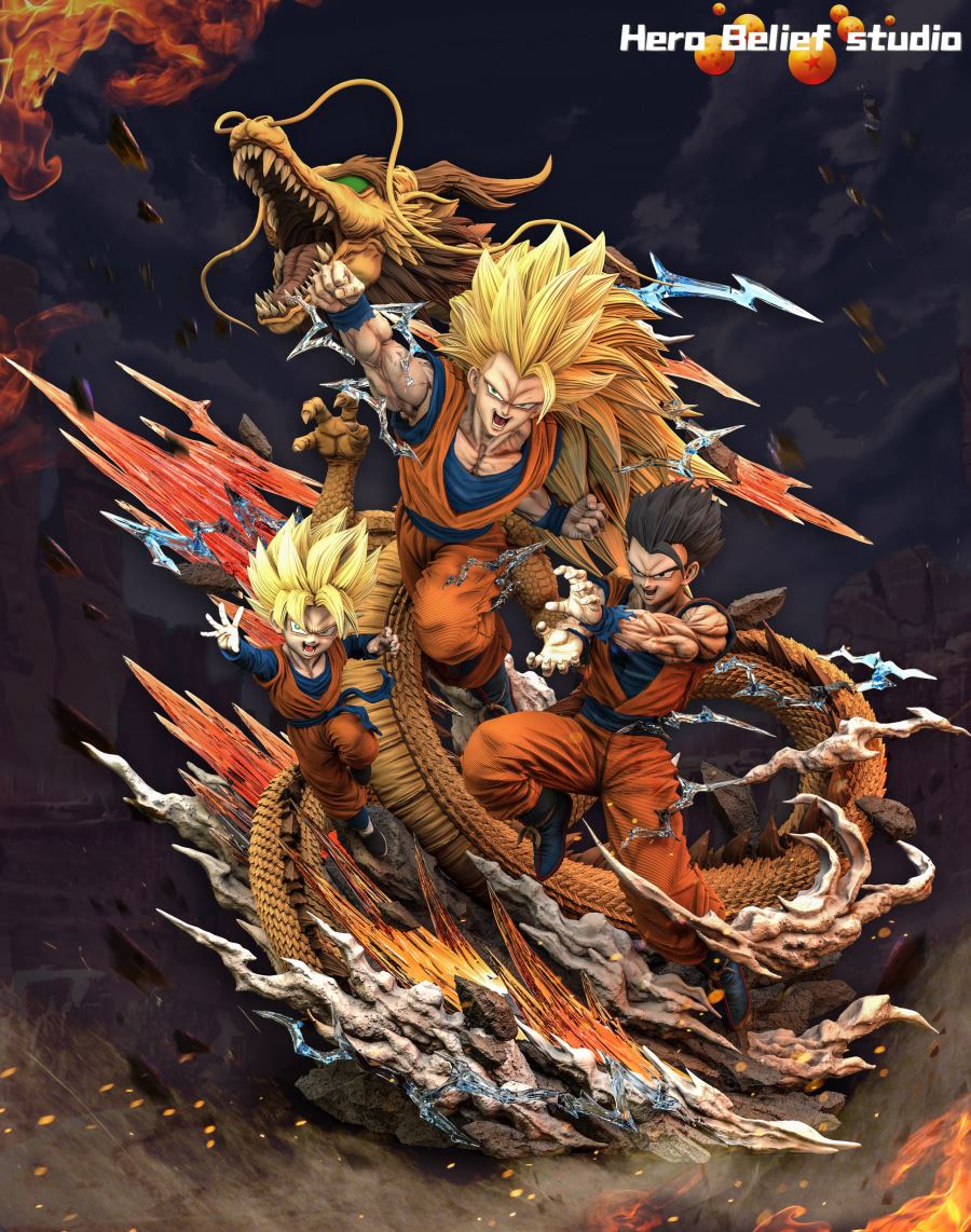 Goku & Gohan & Goten - Dragon Ball 1/6