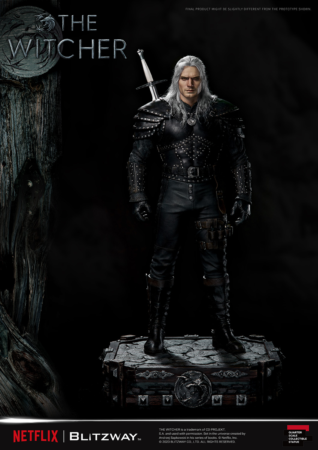The Witcher Geralt of Rivia 1/4