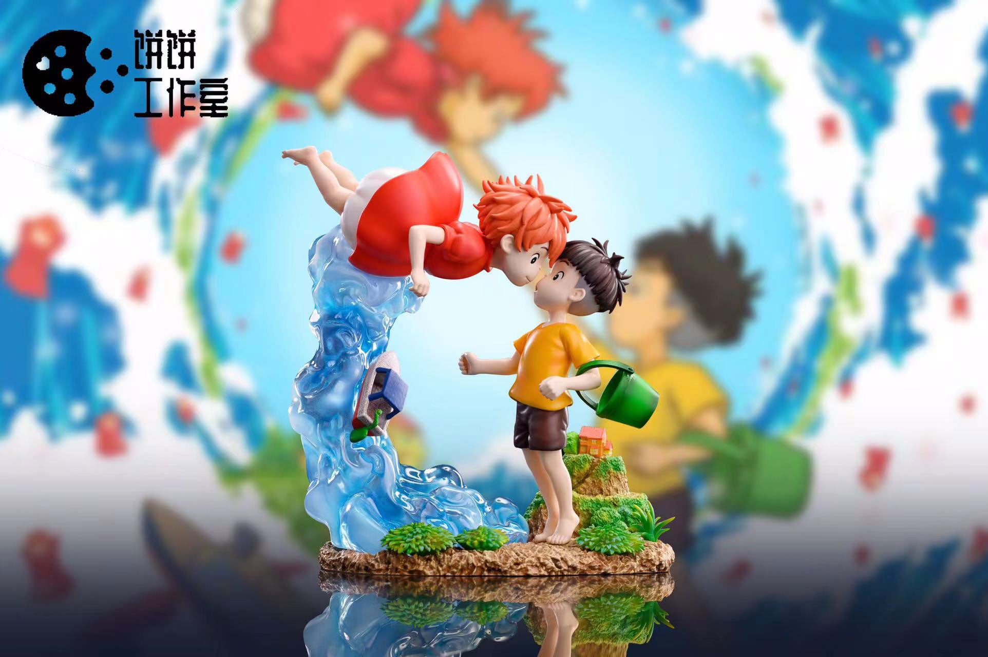 Ponyo & Sosuke - Ponyo on the cliff