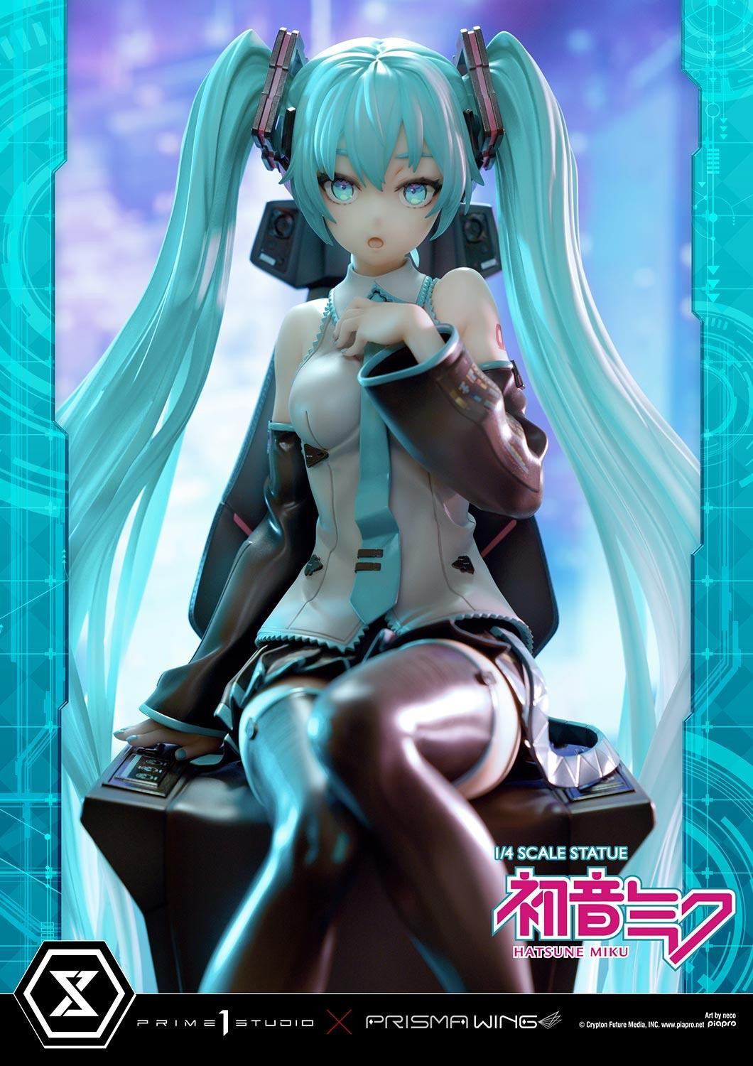 Piapro Characters Hatsune Miku Art by neco