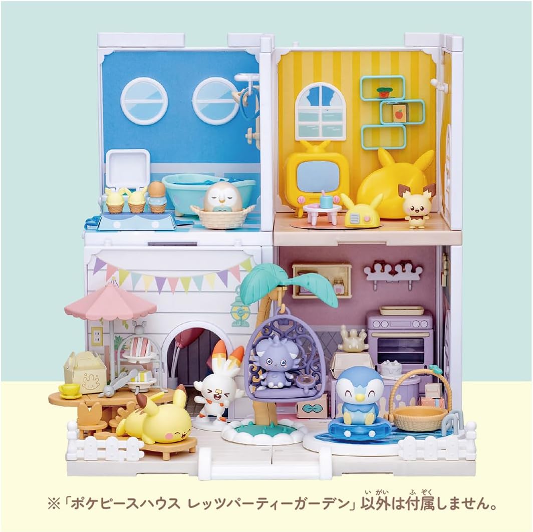 Pokemon Peace House Let's Party Doll Set
