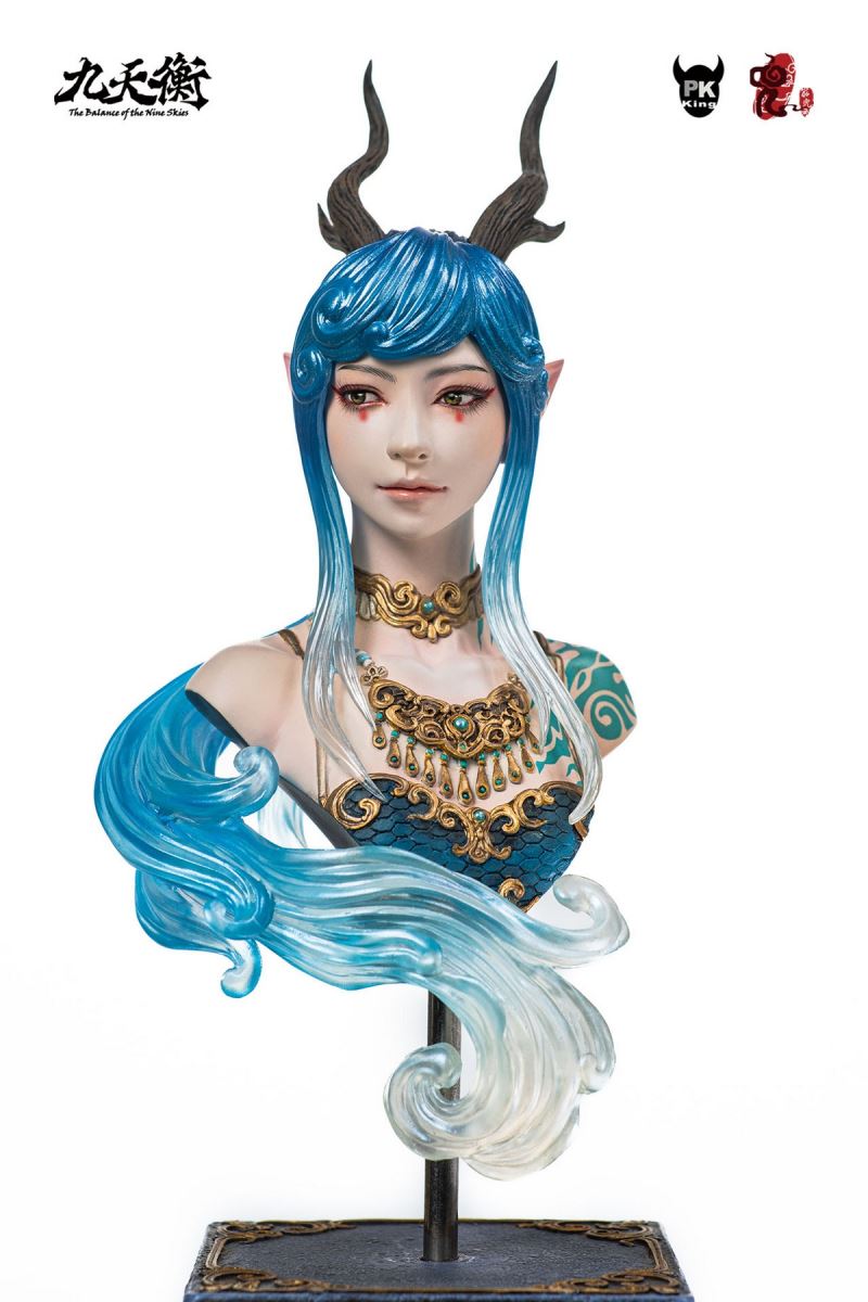 Jiu Tianheng Donggong Qinglong Dragon Girl Bust