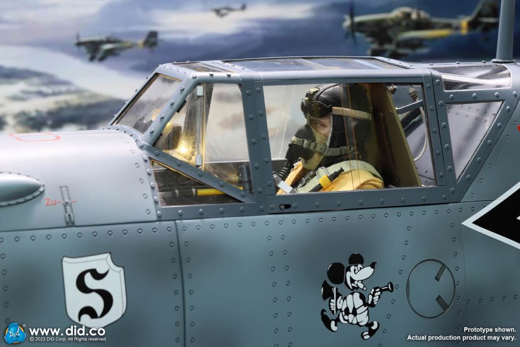 World War II German Bf-109 fighter jet