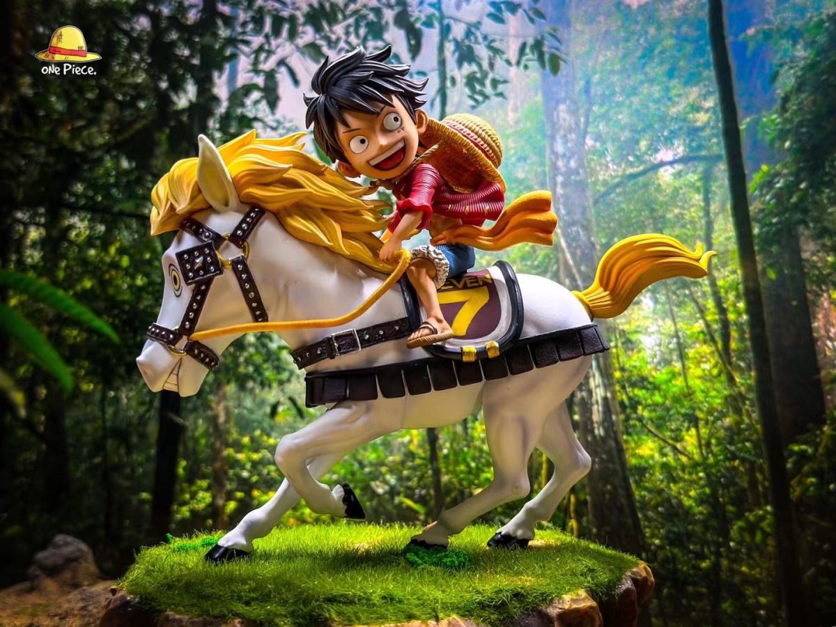 Luffy Riding Horse