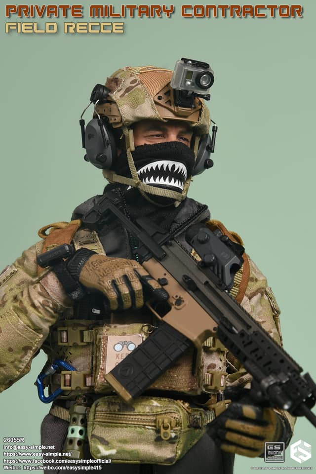 Private Military Contractor Field Recce 1/6