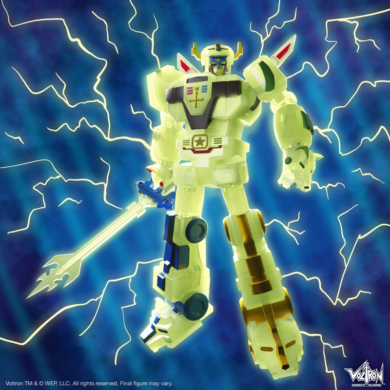 Voltron Defender of the Universe/ Voltron Ultimate Lightning Glow ver