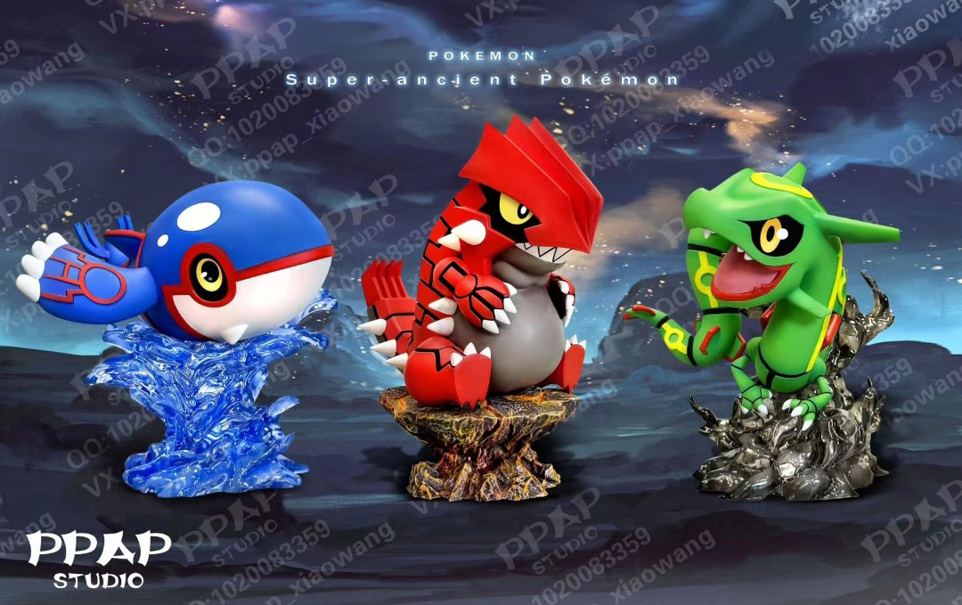 Groudon & Rayquaza & Kyogre - Pokemon