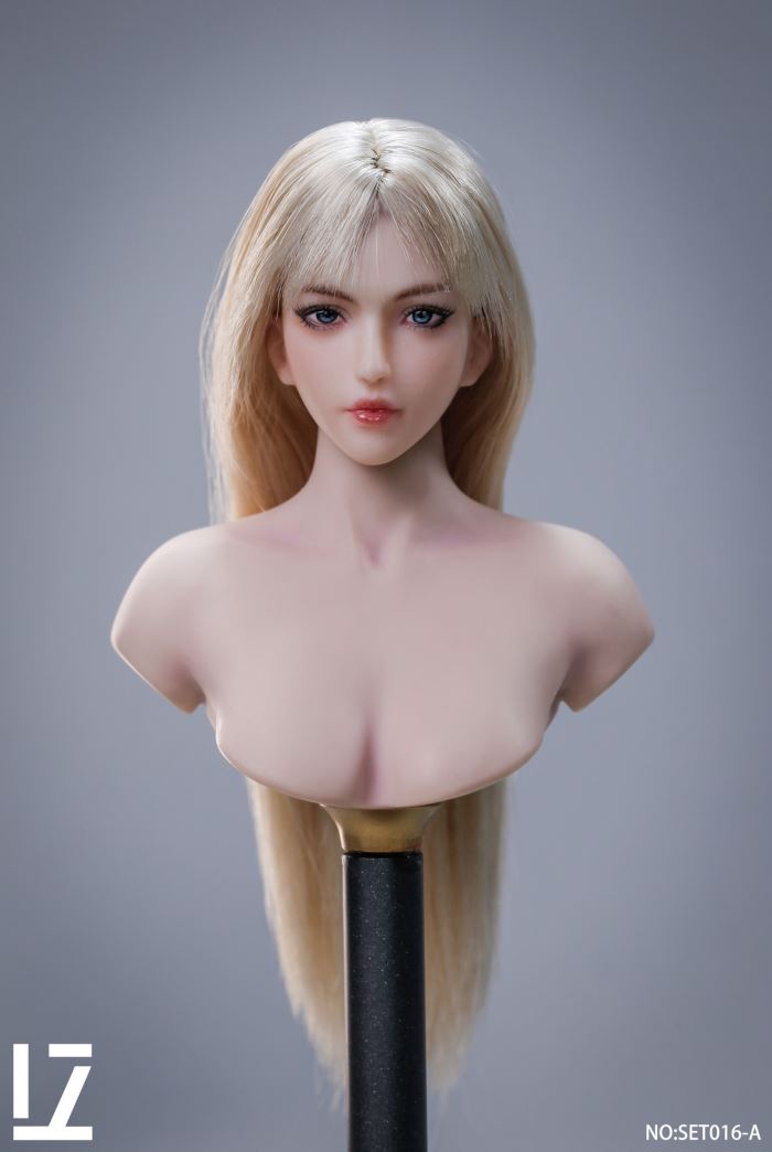 female head sculpture [SET016] 1/6